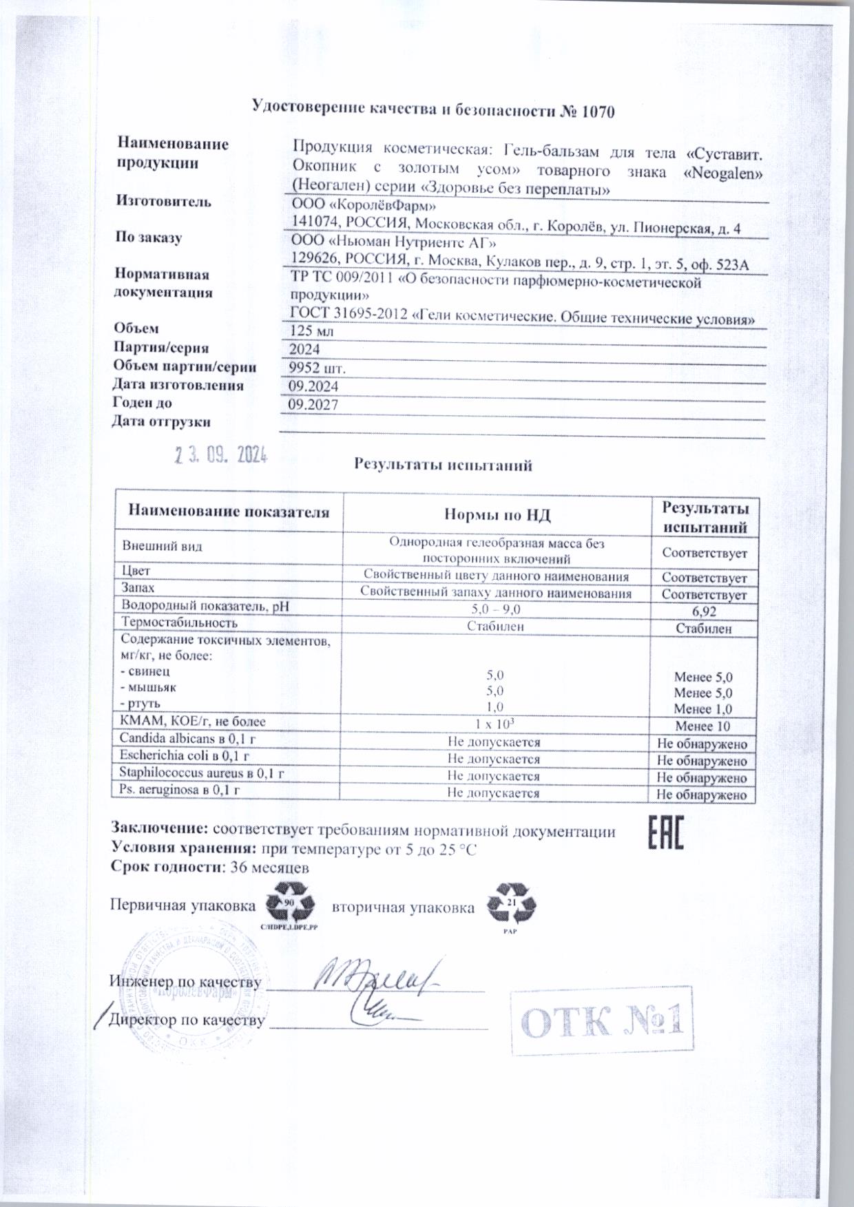 Паспорт №092024